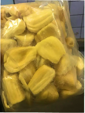 Джекфрут мякоть замороженная FRUITEX, 1 кг,  кор 11кг