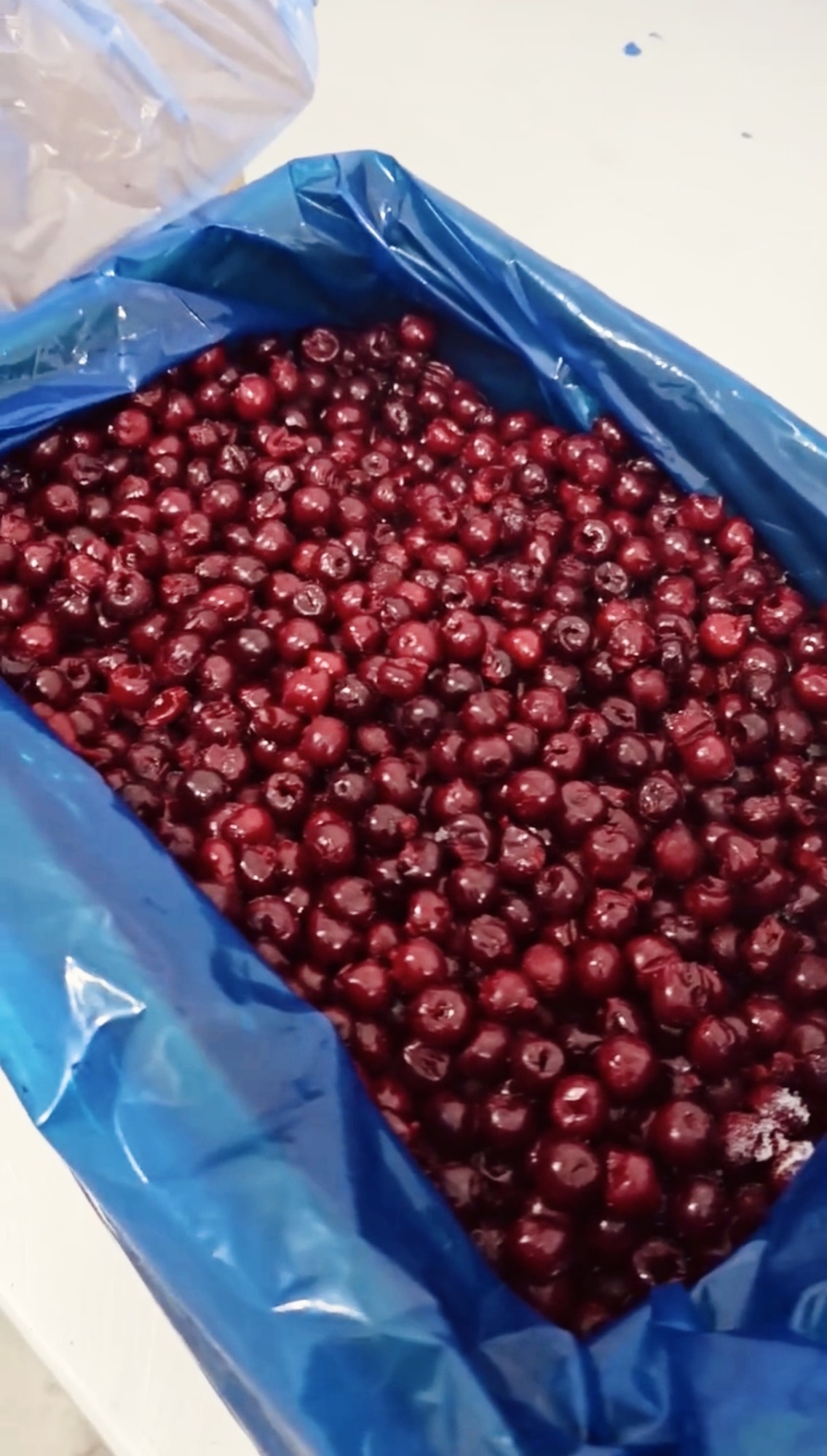 Вишня замороженная без косточки, 10 кг
