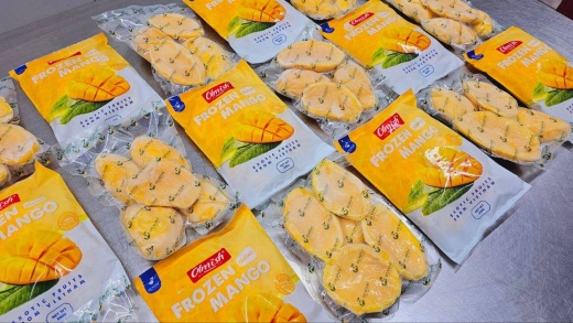 Манго слайс замороженный Olmish Premium 500гр, 10кг