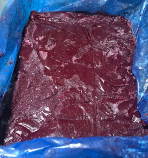 Вишня пульпа замороженная, 15 кг