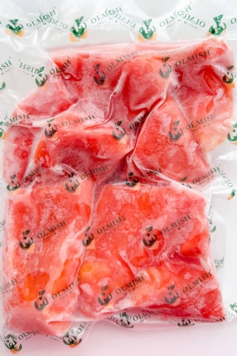 Папайя замороженная (кусочки)  Olmish Premium 500гр, кор 10кг