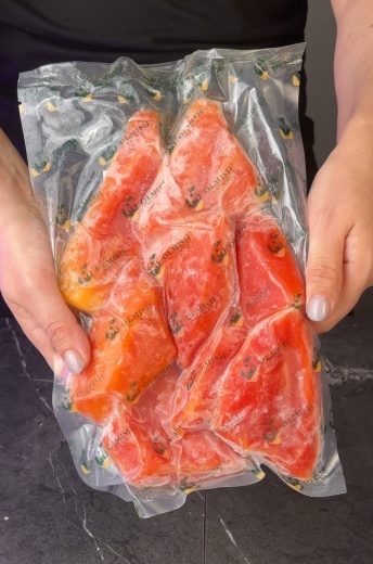 Папайя замороженная (кусочки)  Olmish Premium 500гр, кор 10кг